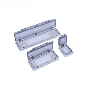 ABS Plastic Transparent Connectivity Waterproof Box IP 67 Protection Window Hood