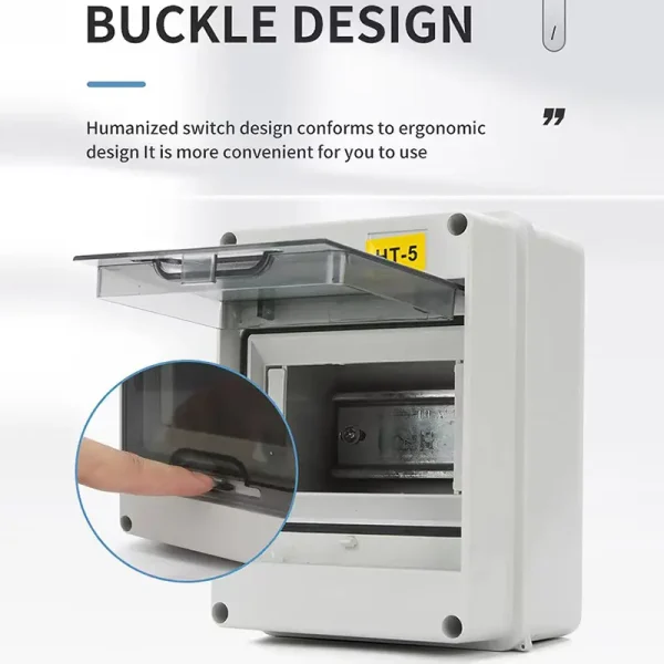 Outdoorusing impermeabile PC plastica elettrica Mcb scatola di distribuzione